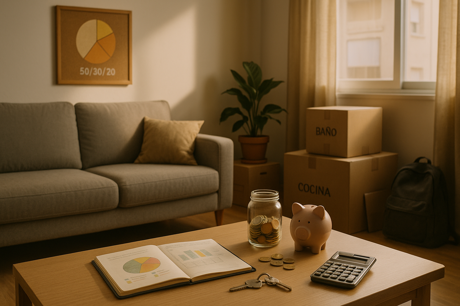 Cómo ahorrar para independizarte en España (jóvenes 2025)